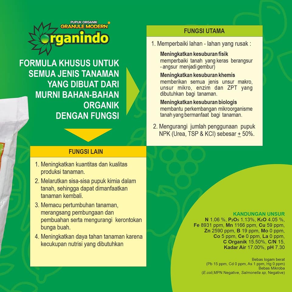 WA 0857 9711 6827 Toko  Pupuk Organik Granule Nasa di 
Sei Putih Tengah, Medan Petisah, Medan