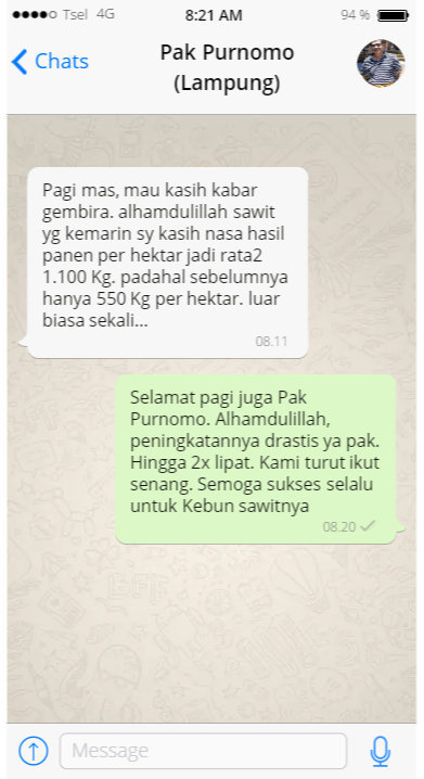 WA 0857-9711-6827 Jual Efisiensi pupuk dalam pertumbuhan sawit  di 
Pandau Hulu II, Medan Area, Medan