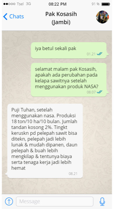 WA 0857-9711-6827 Jual Efisiensi pupuk dalam pertumbuhan sawit  di 
Pandau Hulu II, Medan Area, Medan