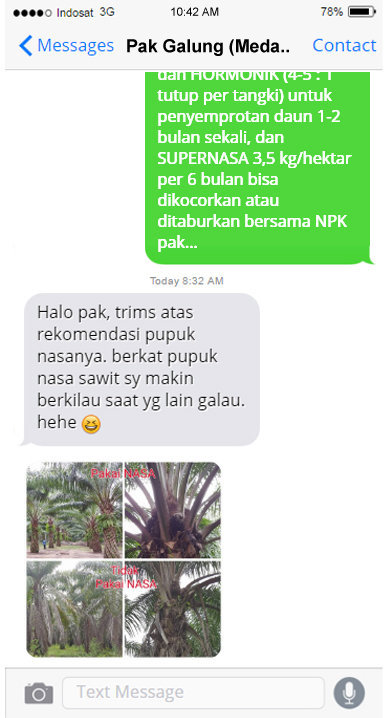 WA 0857-9711-6827 Jual Efisiensi pupuk dalam pertumbuhan sawit  di 
Pandau Hulu II, Medan Area, Medan