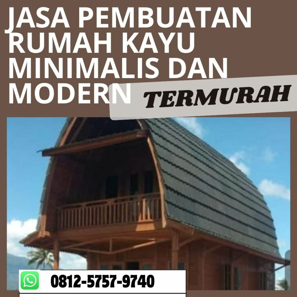 Rumah Kayu Kreatif WA 0812-5757-9740  <span style=