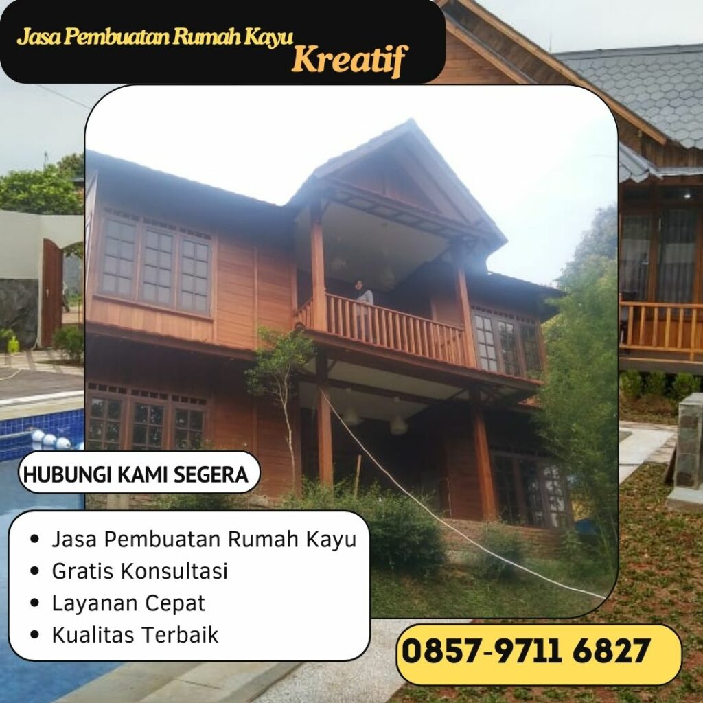 Jasa Pembuatan Rumah Kayu di 
Babakan Cuparay  Bandung  Untuk memesan rumah kayu jati kami, Anda dapat:
<strong srcset=