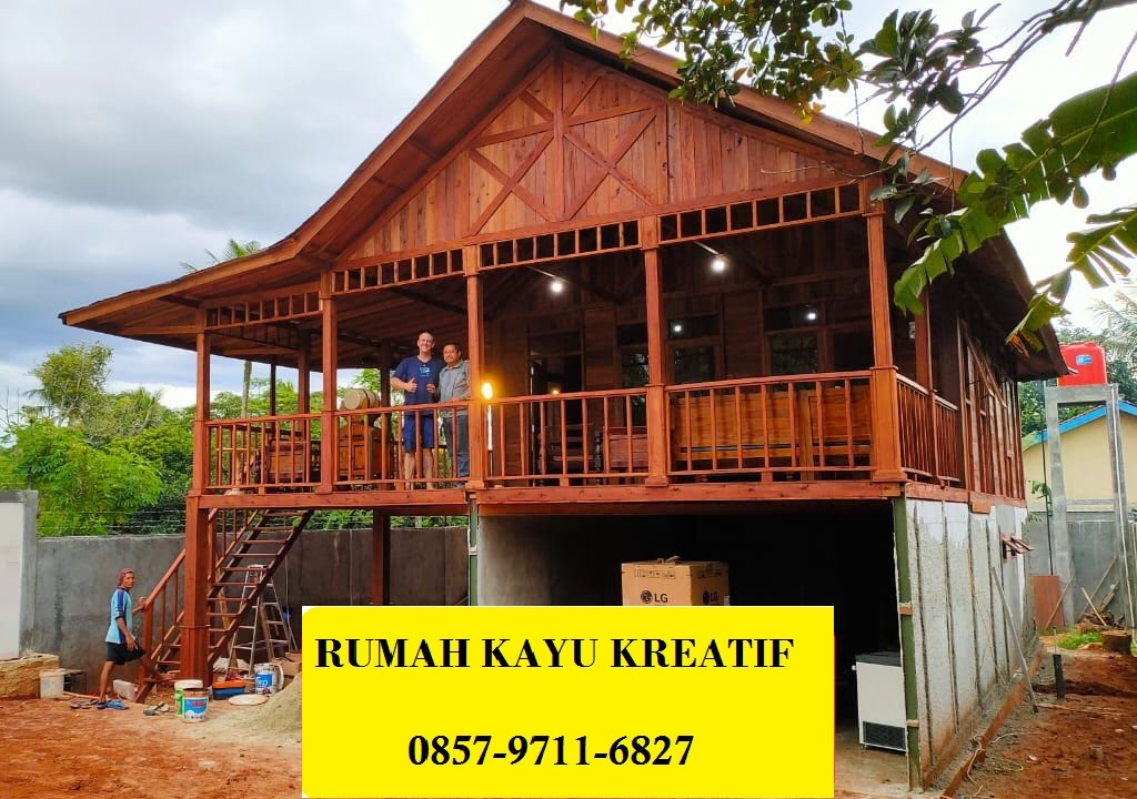 𝐑𝐄𝐊𝐎𝐌𝐄𝐍𝐃𝐀𝐒𝐈 ! Jasa Pembuatan Rumah Kayu di Mukomuko WA 0857 9711 6827