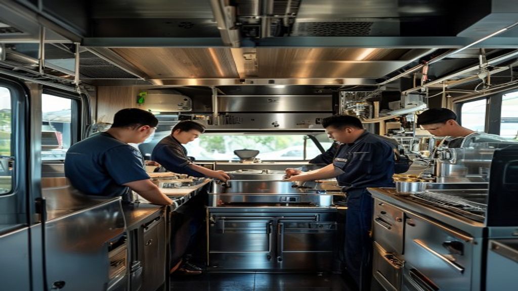 Jasa pembuatan food truck profesional di Grobogan, desain custom, kualitas terjamin, siap jual atau sewa.