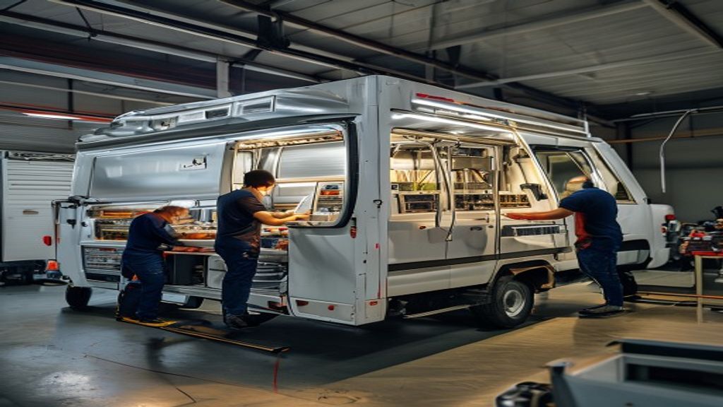 Jasa pembuatan food truck profesional di Karanganyar, desain custom dan instalasi lengkap