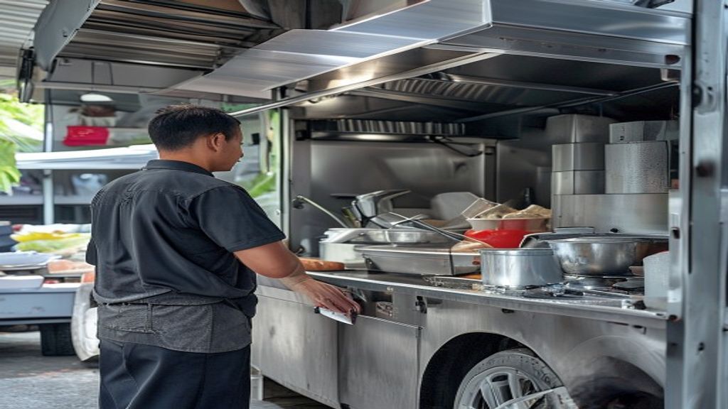 Food truck custom buatan di Tegal, layanan jasa pembuatan professional untuk usaha kuliner Anda.
