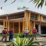WA 0857-9711-6827 Jasa Pembuatan Rumah Bambu di Semarang Harga Murah