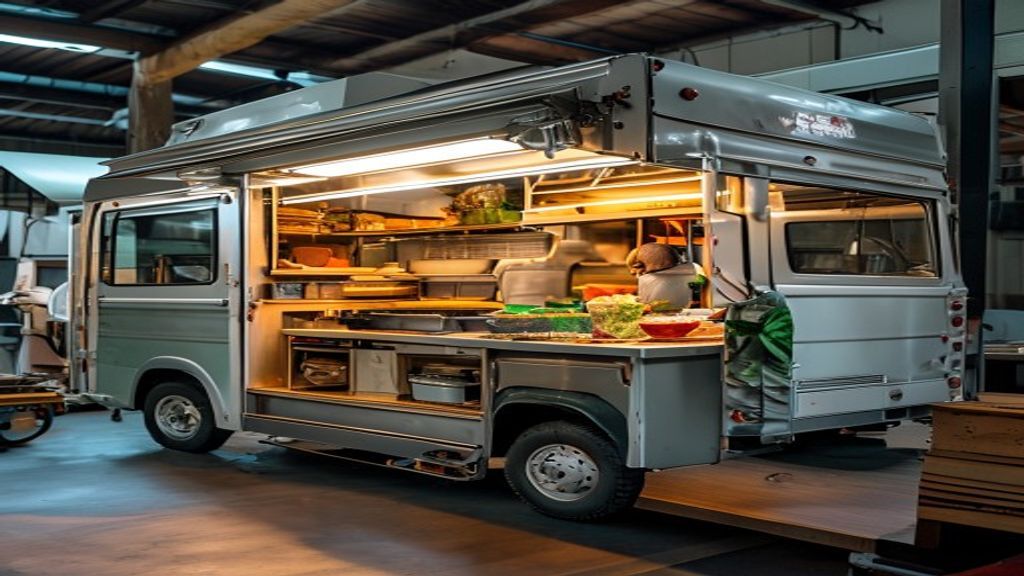 Food truck kustom buatan profesional di Jawa Tengah, solusi lengkap jasa pembuatan kendaraan kuliner modern.