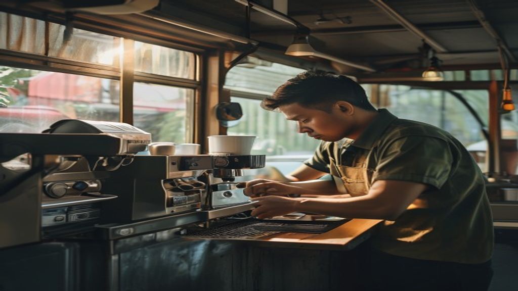 Food truck buatan ahli di Surakarta, layanan pembuatan custom siap jual & operasional.