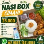 Jual Nasi Box Cimahi Murah, Enak, Halal & Siap Antar untuk Berbagai Acara
